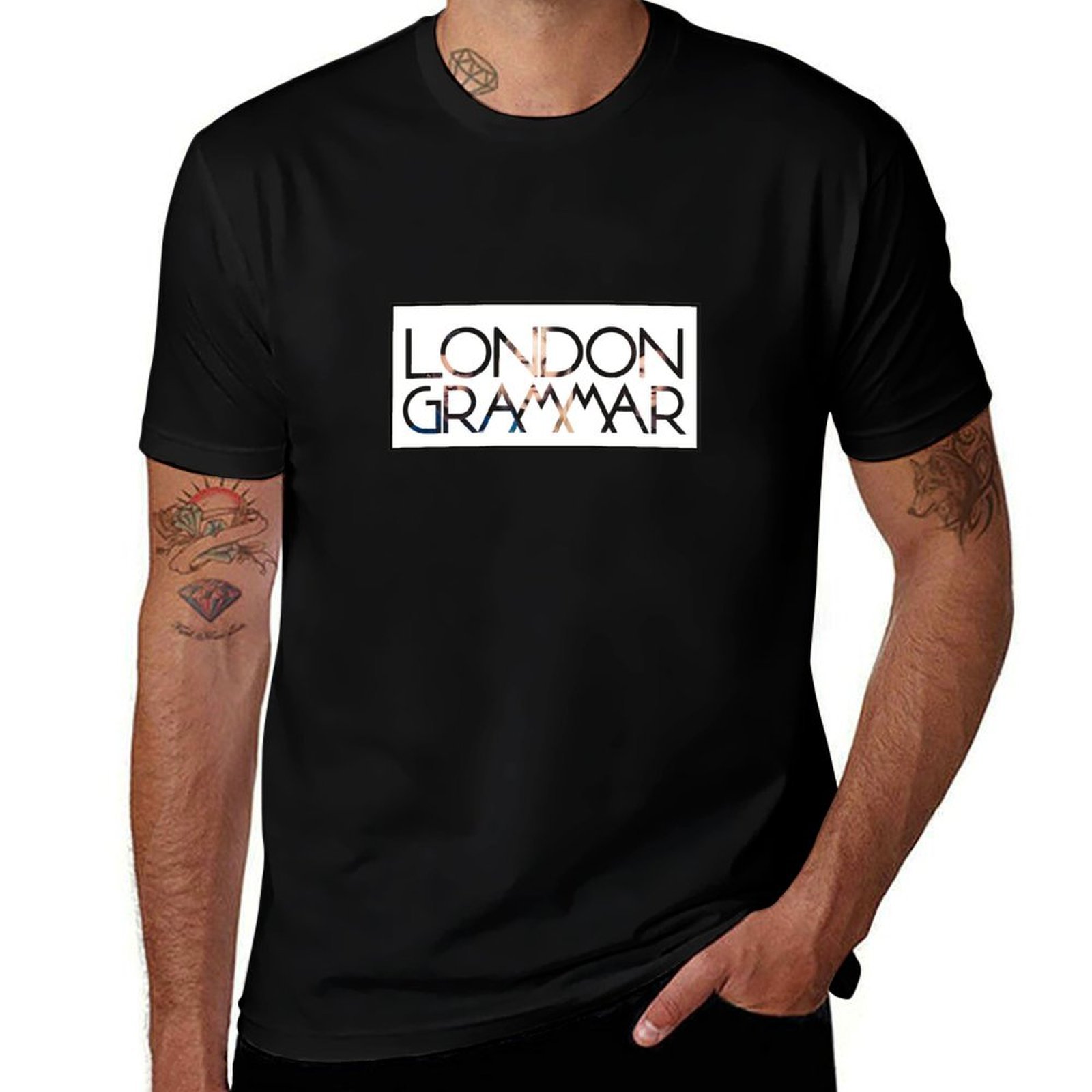 Street Fashion In London - Футболка London Grammar в стиле стрит-мода,