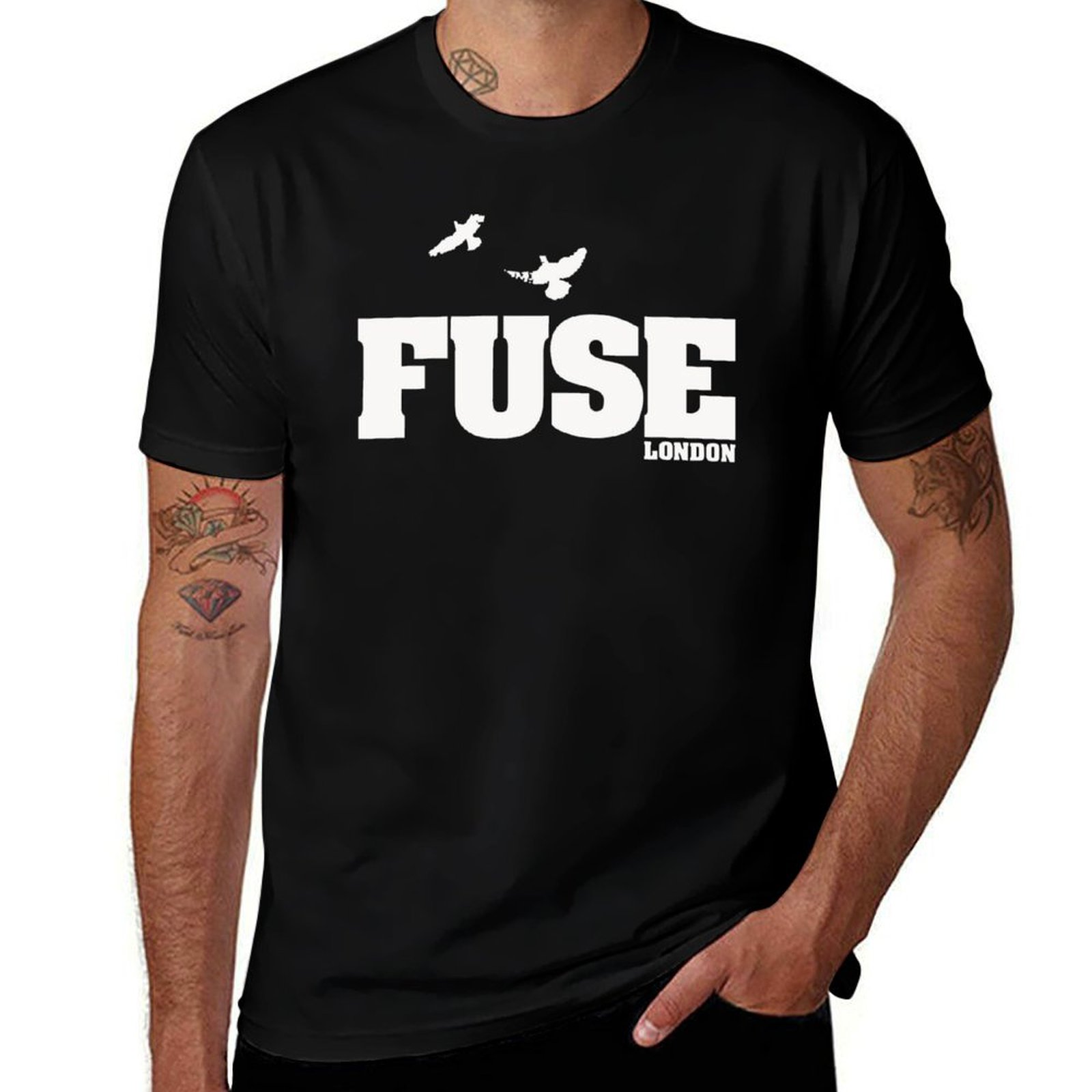 Street Fashion In London - Футболка Fuse London в стиле уличной