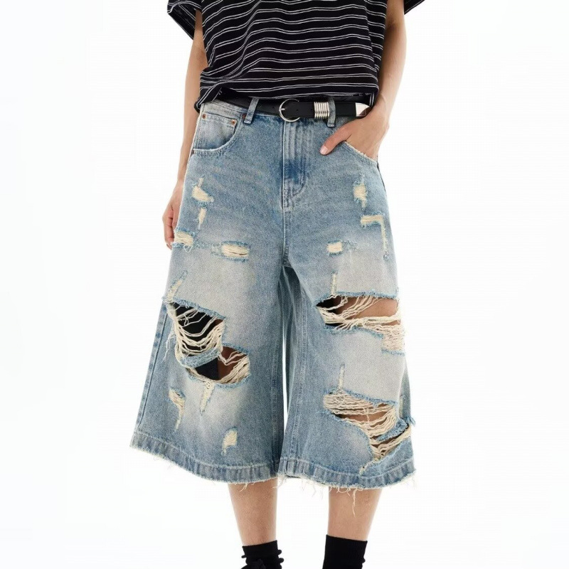 Distressed Jean Rip - Новые мужские и женские винтажные рваные