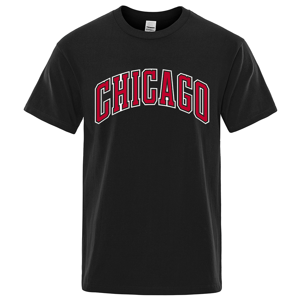 Street Fashion Chicago - Футболка мужская свободного покроя в стиле