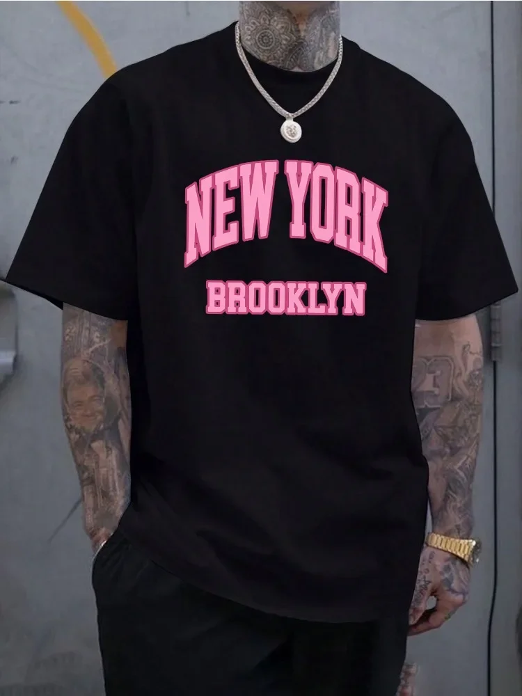 Мужская летняя хлопковая футбо – обзор и цена Street Fashion In New York