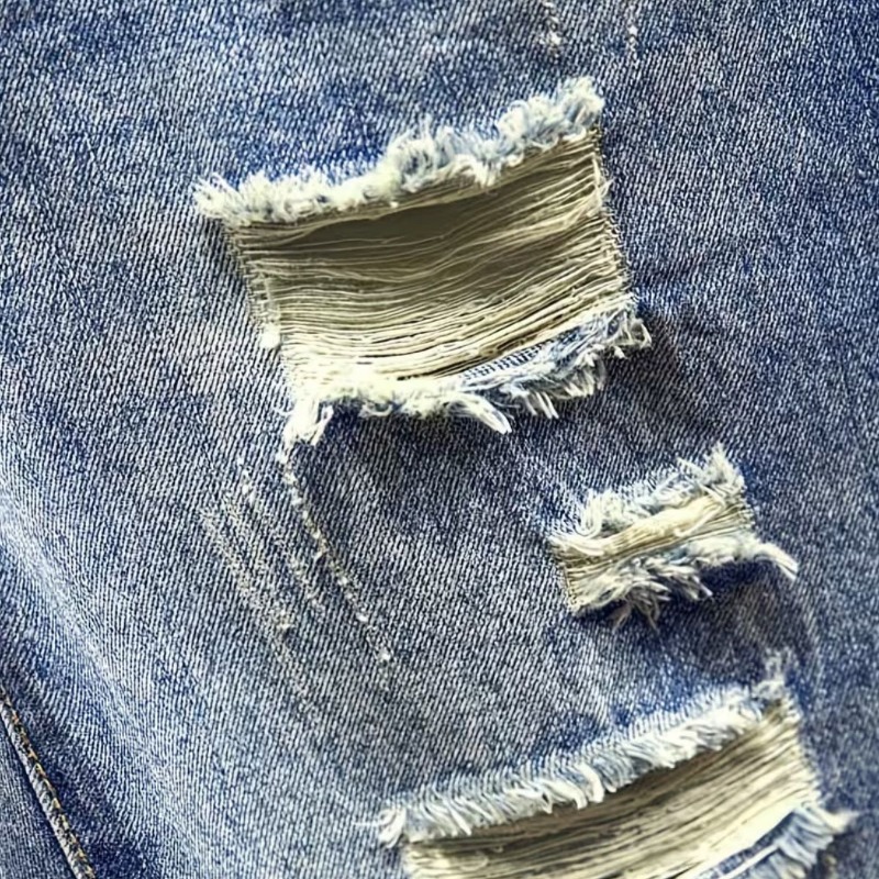 Мужские джинсовые шорты в коре – обзор и цена Distressed Jean Rip