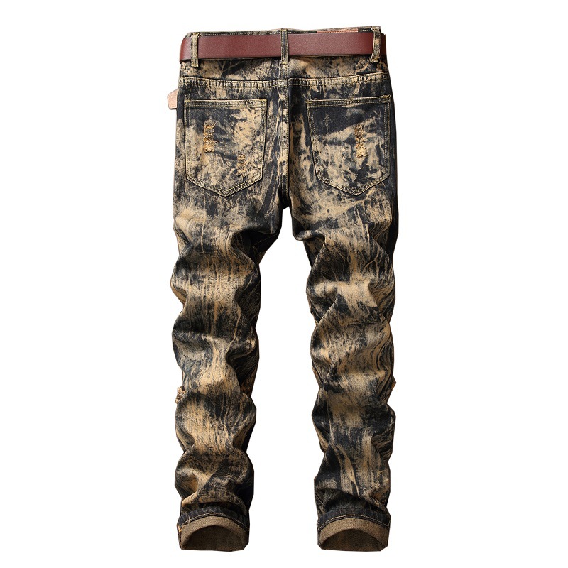 Мужские прямые джинсы в америк – обзор и цена Distressed Jean Rip