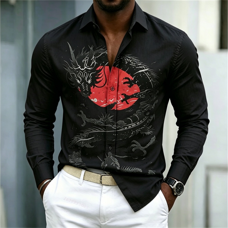 Новая мужская рубашка 2026 год – обзор и цена Street Fashion Men
