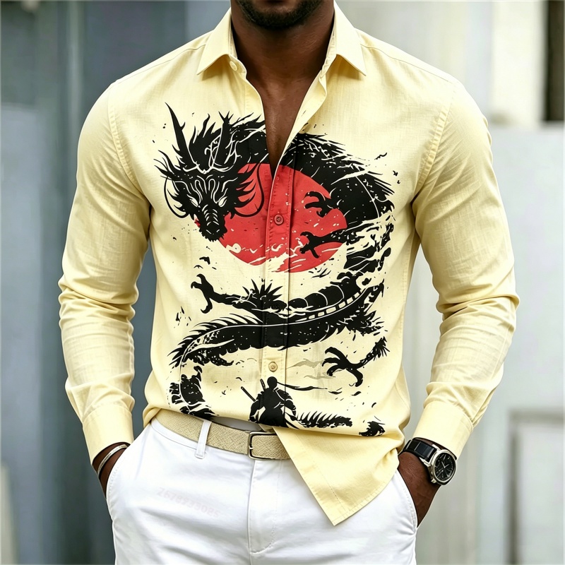 Новая мужская рубашка 2026 год – обзор и цена Street Fashion Men