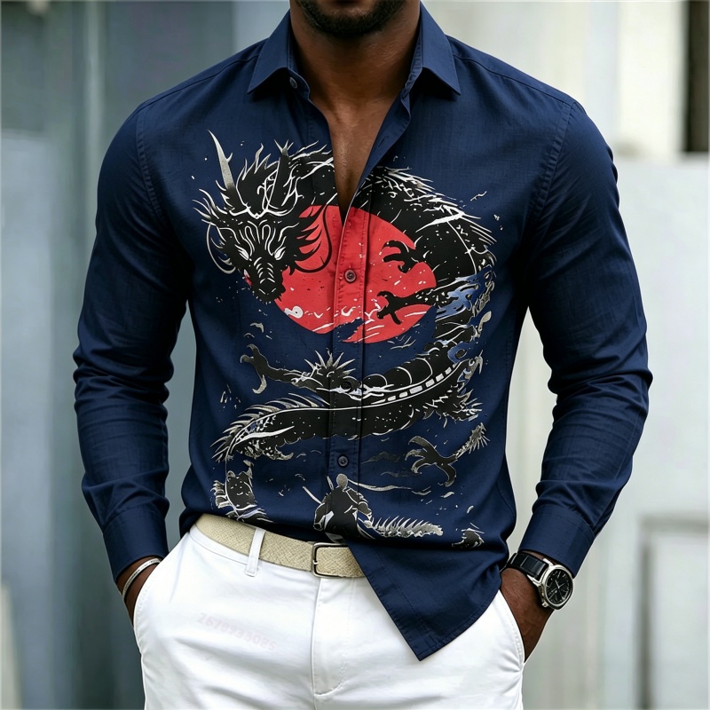 Новая мужская рубашка 2026 год – обзор и цена Street Fashion Men