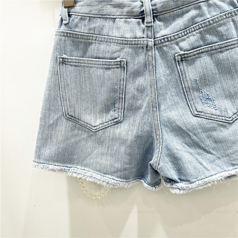 Джинсовые шорты с рваными дырк – обзор и цена Distressed Jean Rip