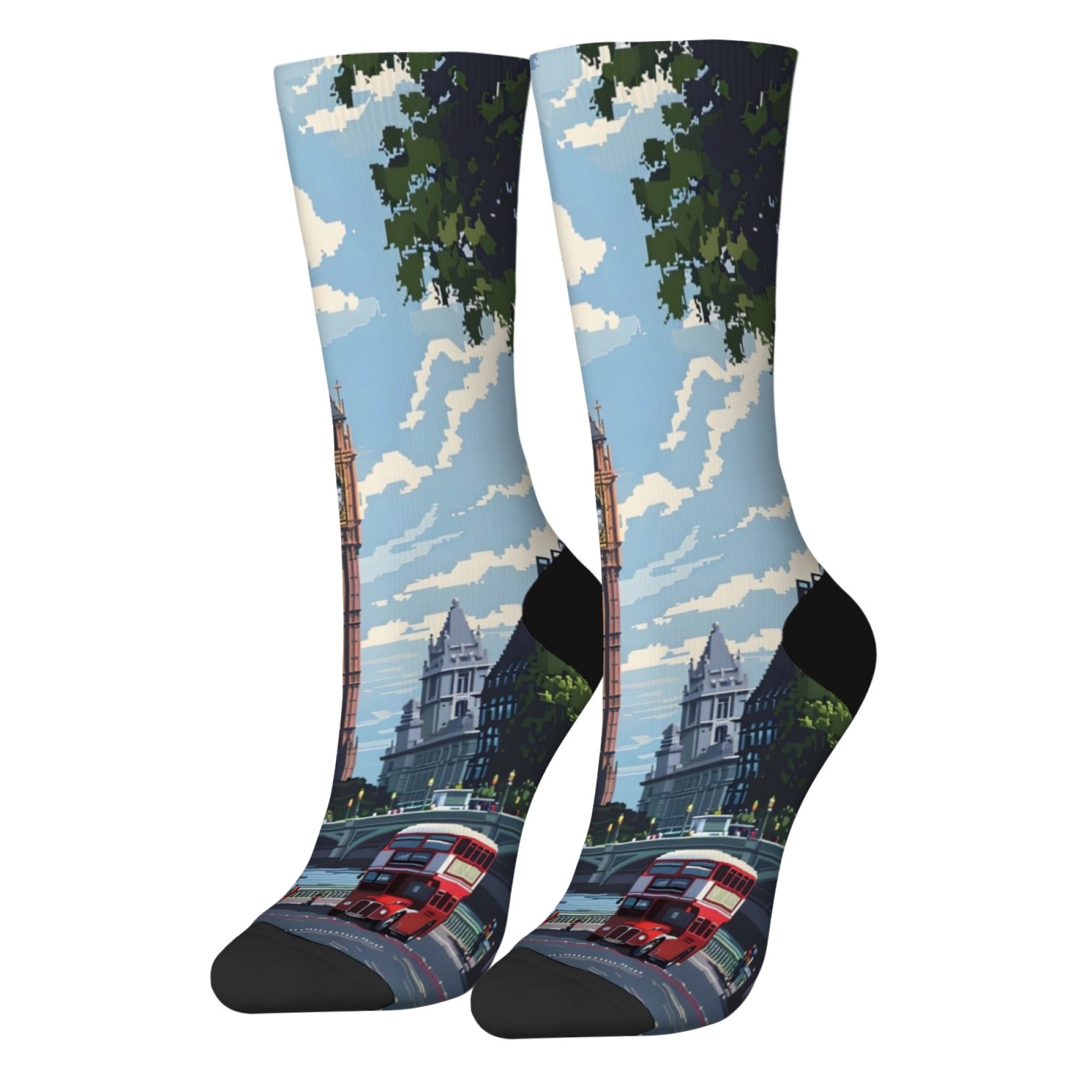 Мужские носки в комическом сти – обзор и цена Street Fashion In London