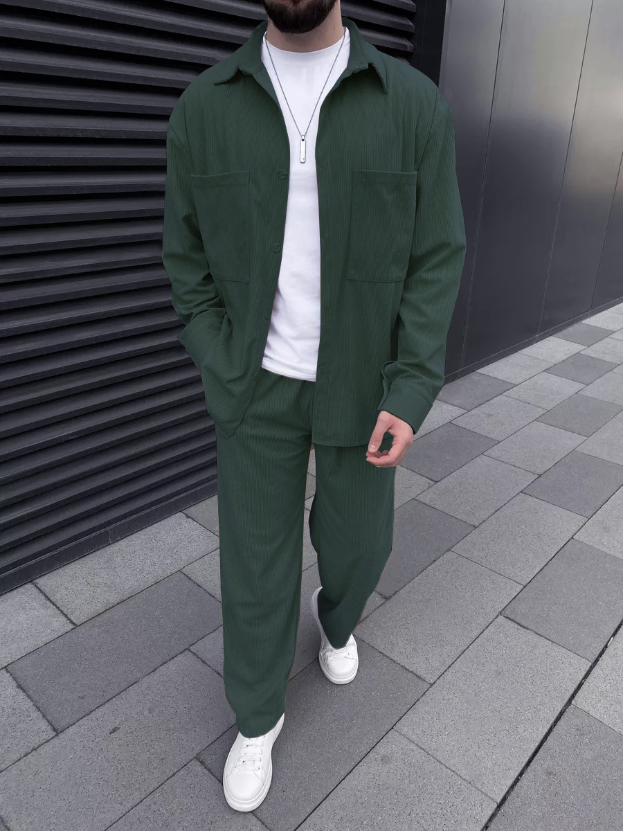 Мужской вельветовый костюм-дво – обзор и цена Street Fashion Clothing