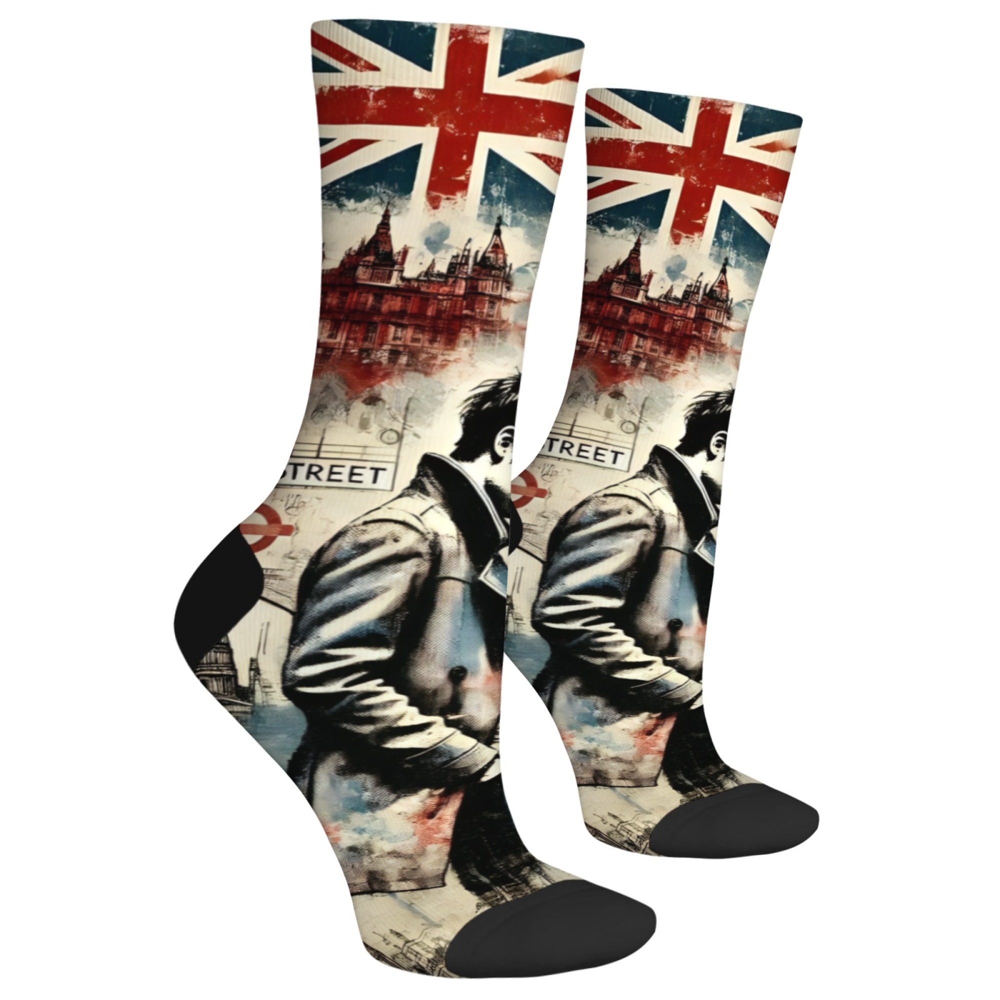 Мужские носки до середины икры – обзор и цена Street Fashion In London