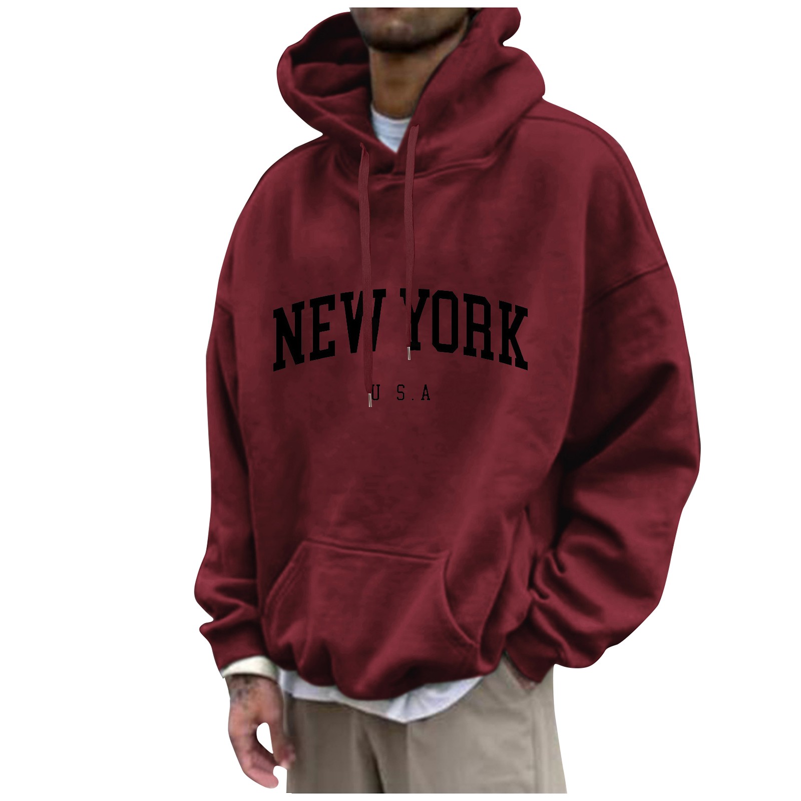 Мужские толстовки с принтом Нь – обзор и цена Street Fashion In New York