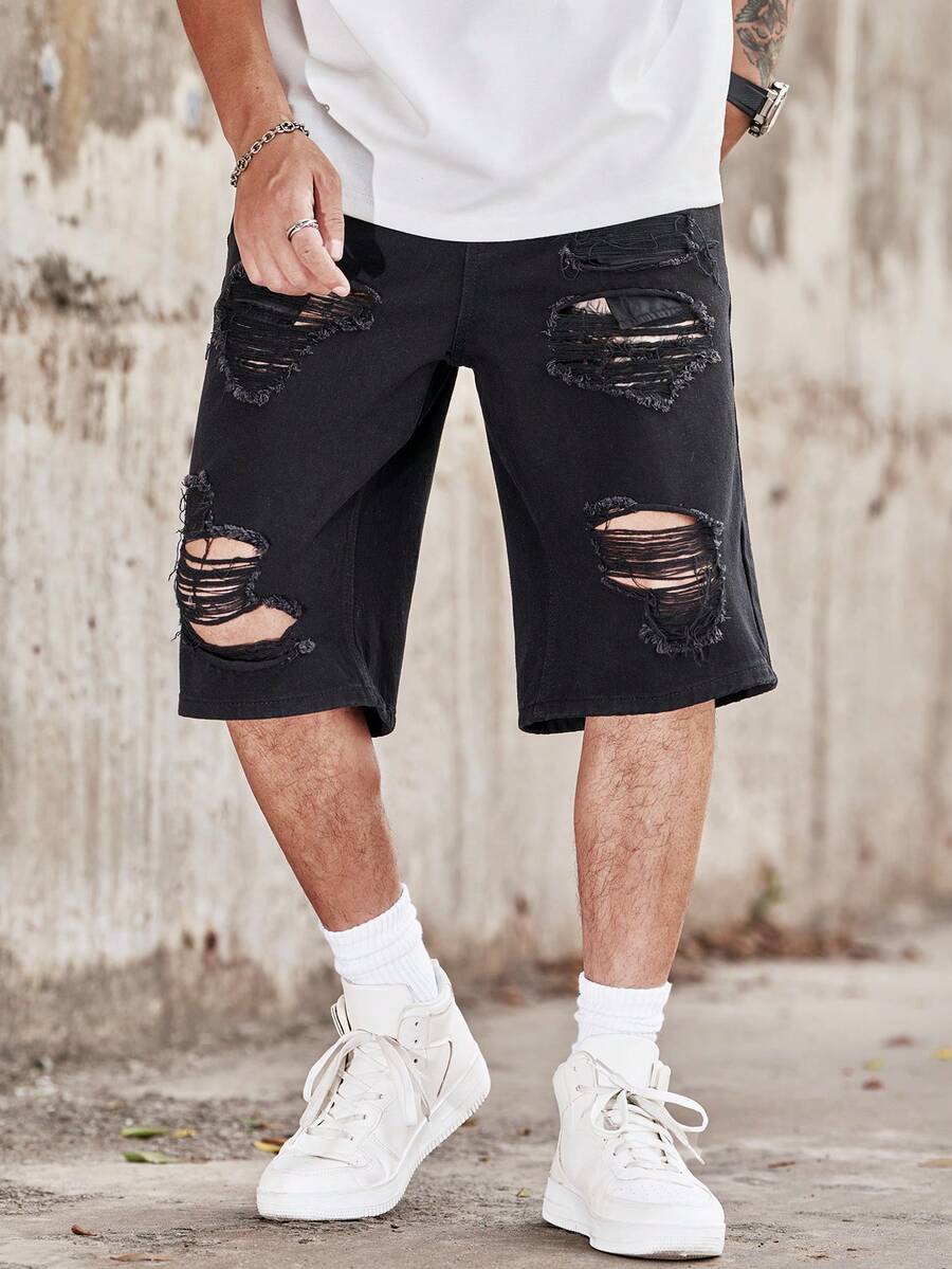 Мужские повседневные джинсовые – обзор и цена Distressed Jean Rip