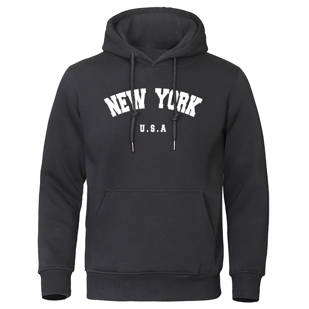 Толстовка с принтом NEW YORK L – обзор и цена Street Fashion In New York