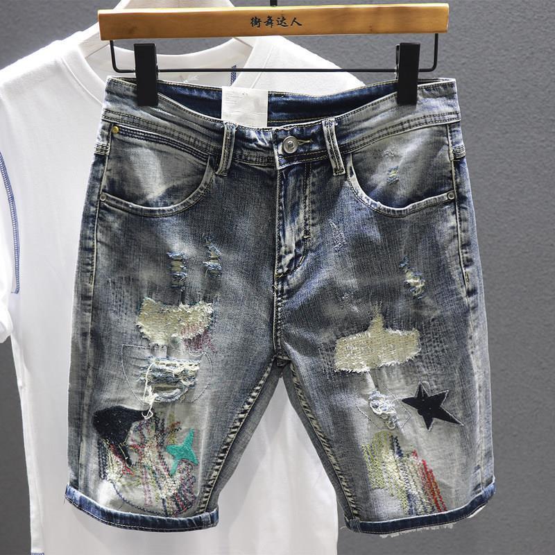 Шорты мужские из денима разных – обзор и цена Distressed Jean Rip