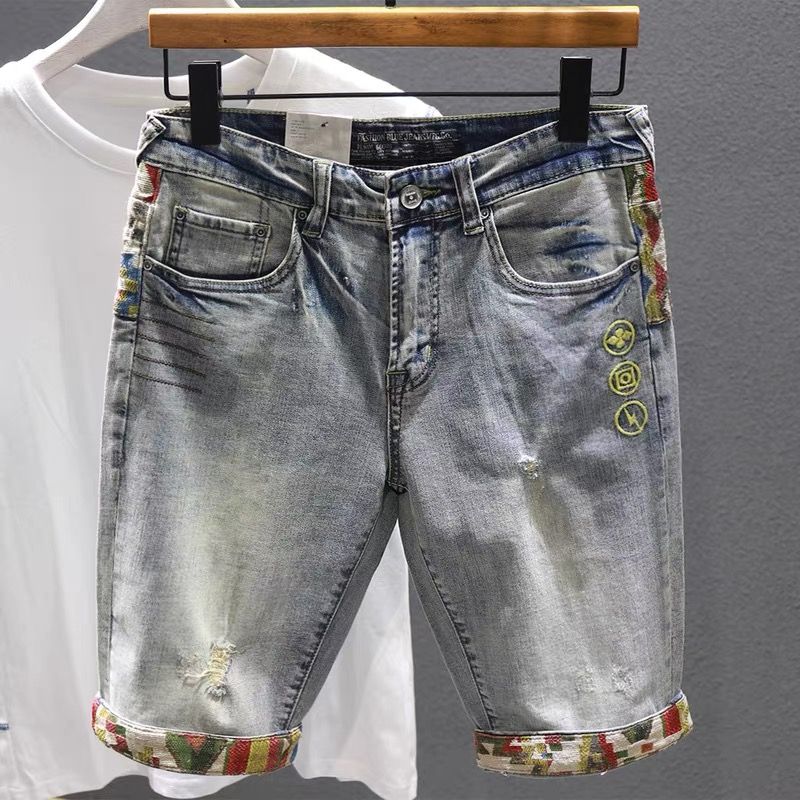 Шорты мужские из денима разных – обзор и цена Distressed Jean Rip