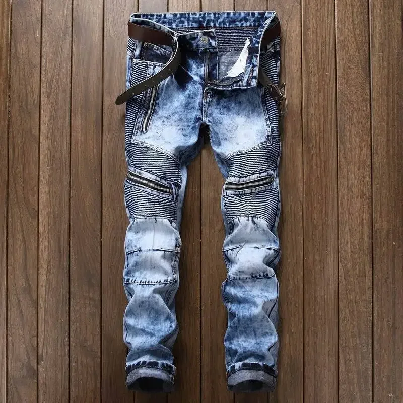 Рваные узкие джинсы в уличном  – обзор и цена Distressed Jean Rip